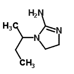 CAS 登录号：773790-32-2， 1-仲-丁基-4,5-二氢-1H-咪唑-2-胺
