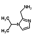 CAS 登录号：773790-38-8， 1-(1-异丙基-1H-咪唑-2-基)甲胺
