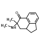 CAS 登录号：773799-72-7， 4-甲基-4-(甲基氨基)-2,2a,3,4-四氢-5(1H)-苊烯酮