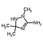 CAS 登录号：773810-77-8， 2,5,5-三甲基-2,5-二氢-1H-1,2,4-三唑-3-胺