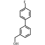 CAS 登录号：773871-79-7， (4'-氟-3-联苯基)甲醇