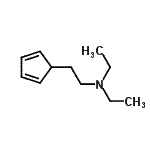 CAS 登录号：773885-40-8， 2-(2,4-环戊二烯-1-基)-N,N-二乙基乙胺