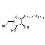 CAS 登录号：773896-71-2， 烯丙基beta-D-来苏呋喃糖苷