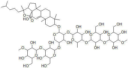 CAS 登录号：77394-06-0， Bivittoside D