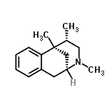 CAS 登录号：774119-94-7， (1R,9S,12S)-1,10,12-三甲基-10-氮杂三环[7.3.1.0<sup>2,7</sup>]十三-2,4,6-三烯