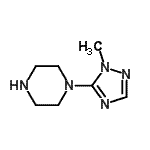 CAS 登录号：774130-76-6， 1-(1-甲基-1H-1,2,4-三唑-5-基)哌嗪