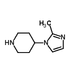 CAS 登录号：774171-14-1， 4-(2-甲基-1H-咪唑-1-基)哌啶