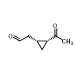 CAS 登录号：774214-55-0， [(1R,2R)-2-乙酰基环丙基]乙醛