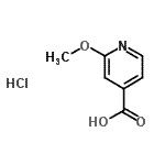 CAS 登录号：774223-62-0， 2-甲氧基异烟酸盐酸盐(1:1)
