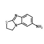 CAS 登录号：77437-03-7， 2,3-二氢[1,3]噻唑并[3,2-a]苯并咪唑-6-胺