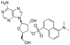 CAS 登录号：77446-71-0， [(2R,3S,4R,5R)-5-(6-氨基嘌呤-9-基)-4-羟基-2-(羟基甲基)四氢呋喃-3-基]5-二甲基氨基萘-1-磺酸酯