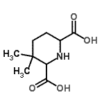 CAS 登录号：774479-36-6， 3,3-二甲基-2,6-哌啶二甲酸