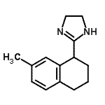CAS 登录号：774536-45-7， 2-(7-甲基-1,2,3,4-四氢-1-萘基)-4,5-二氢-1H-咪唑