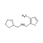 CAS 登录号：774554-03-9， 1-(3-甲基-2-噻吩基)-N-(四氢-2-呋喃基甲基)甲胺