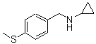 CAS 登录号：774556-71-7， N-[4-(甲硫基)苄基]环丙胺