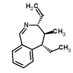 CAS 登录号：774568-21-7， (3R,4S,5S)-5-乙基-4-甲基-3-乙烯基-4,5-二氢-3H-2-苯并氮杂卓