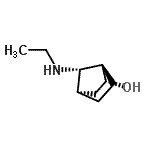 CAS 登录号：774576-99-7， (1R,2R,4R,7S)-7-(乙基氨基)双环[2.2.1]庚烷-2-醇