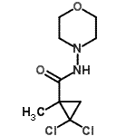 CAS 登录号：774589-23-0， 2,2-二氯-1-甲基-N-(4-吗啉基)环丙烷甲酰胺