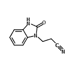 CAS 登录号：77484-06-1， 3-(2-氧代-2,3-二氢-1H-苯并咪唑-1-基)丙腈