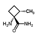 CAS 登录号：775281-65-7， (1R,2S)-1-氨基-2-甲基环丁烷甲酰胺