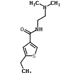 CAS#: 775300-39-5， N-[2-(Dimethylamino)ethyl]-5-ethyl-3-thiophenecarboxamide