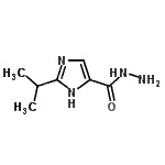 CAS 登录号：775350-08-8， 2-异丙基-1H-咪唑-5-甲酰肼
