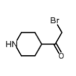 CAS 登录号：775515-59-8， 2-溴-1-(4-哌啶基)乙酮