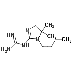 CAS 登录号：775519-55-6， 1-(1-丁基-5,5-二甲基-4,5-二氢-1H-咪唑-2-基)胍