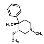 CAS#: 775523-26-7， (3R,4R)-3-Ethyl-1,4-dimethyl-4-phenylpiperidine