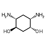 CAS 登录号：775528-71-7， (1R,3R,4R,6S)-4,6-二氨基-1,3-环己烷二醇