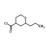 CAS 登录号：77554-93-9， 2-丙基四氢-2H-吡喃-4-甲酰氯