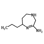CAS 登录号：775558-05-9， 5-丙基-2,5,6,7-四氢-1H-1,4-二氮杂卓-3-胺
