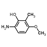 CAS 登录号：776239-08-8， 6-氨基-3-甲氧基-2-甲基苯酚