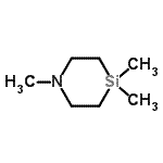 CAS 登录号：776264-55-2， 1,4,4-三甲基-1,4-氮杂硅杂环己烷