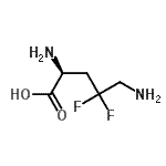 CAS 登录号：776272-51-6， 4,4-二氟-L-鸟氨酸