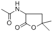 CAS 登录号：77694-19-0， N-(5,5-二甲基-2-氧代四氢呋喃-3-基)乙酰胺