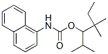 CAS 登录号：7770-05-0， 2,4,4-三甲基己烷-3-基N-萘-1-基氨基甲酸酯