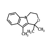 CAS 登录号：777004-26-9， 1,1,10-三甲基-3,4-二氢-1H-[1,4]恶嗪并[4,3-a]吲哚