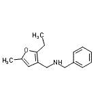 CAS 登录号：777040-81-0， N-苄基-1-(2-乙基-5-甲基-3-呋喃基)甲胺
