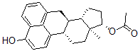 CAS 登录号：77732-98-0， 苯并(d,e)雌甾-1,3,5(10)-三烯-3,17beta-二醇 17-乙酸酯