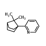 CAS 登录号：777799-13-0， 2-(7,7-二甲基双环[2.2.1]庚-1-基)吡啶