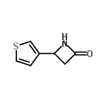 CAS 登录号：777883-78-0， 4-(3-噻吩基)-2-氮杂环丁酮
