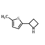 CAS#: 777887-44-2， 2-(5-Methyl-2-thienyl)azetidine