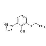 CAS#: 777888-72-9， 2-(2-Azetidinyl)-6-ethoxyphenol
