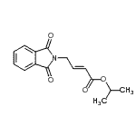 CAS 登录号：77862-73-8， 异丙基(2E)-4-(1,3-二氧代-1,3-二氢-2H-异吲哚-2-基)-2-丁烯酸酯