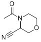 CAS 登录号：77873-74-6， 4-乙酰基-吗啉-3-甲腈