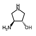 CAS 登录号：77898-67-0， (3S,4S)-4-氨基-3-吡咯烷醇