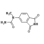 CAS 登录号：779267-79-7， 1-(1,3-二氧代-2,3-二氢-1H-异吲哚-5-基)-1-甲基脲