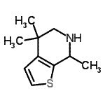 CAS 登录号：779280-68-1， 4,4,7-三甲基-4,5,6,7-四氢噻吩并[2,3-c]吡啶