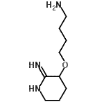 CAS 登录号：779300-90-2， 4-[(2-亚氨基-3-哌啶基)氧基]丁烷-1-胺